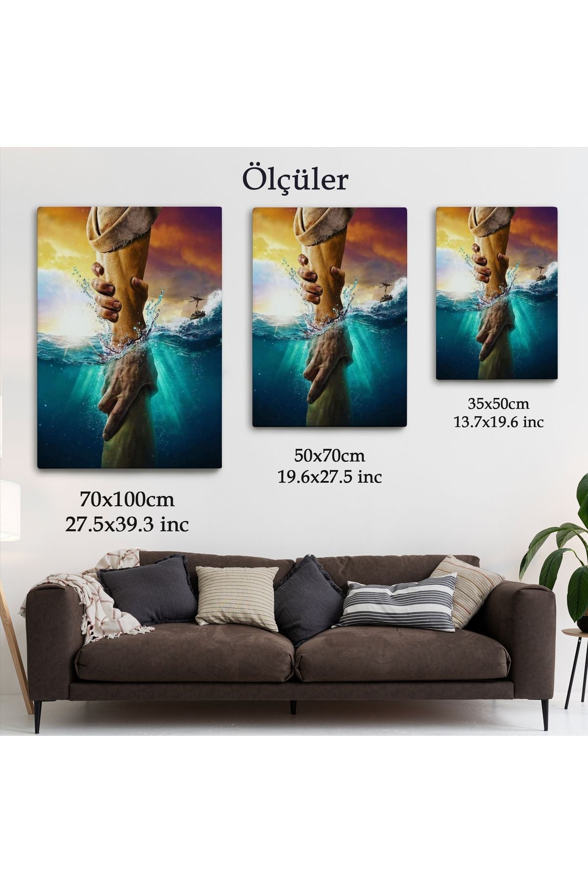 İsa’nın Eli Tuval Kanvas Tablo-5222