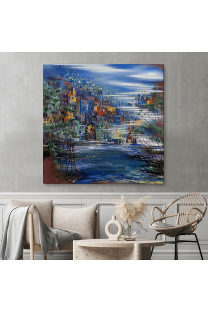 Gün Doğumu Öncesi Kanvas Tablo-5900