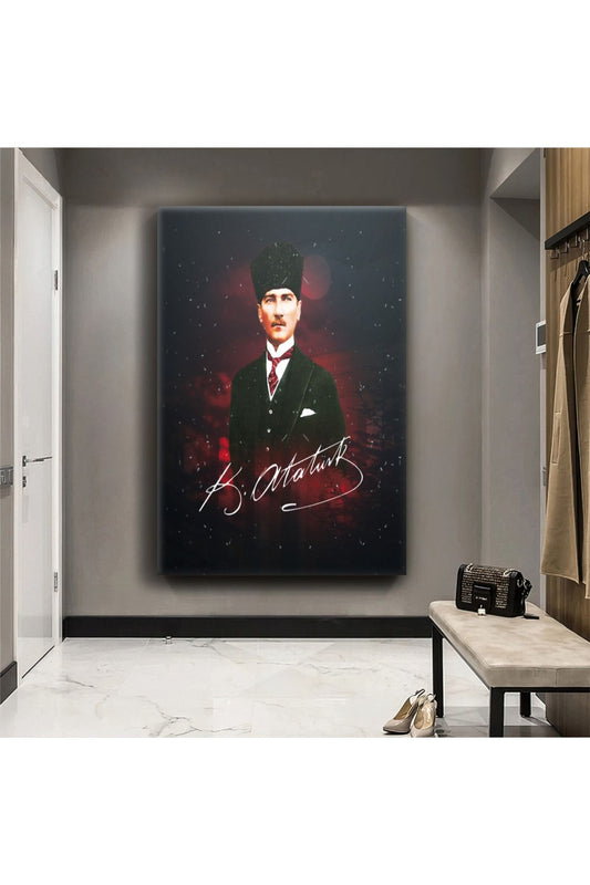 Atatürk Kanvas Tablo