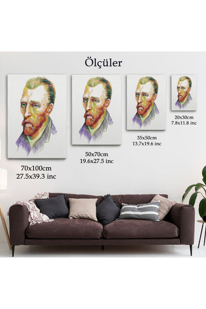 Vincent Van Gogh Dekoratif Kanvas Tablo-5967