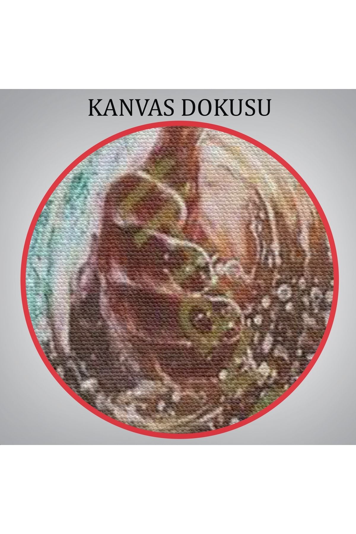 Tanrının Eli Dekoratif Duvar Tablosu, İsa-6307