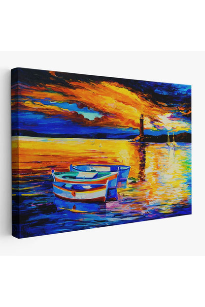 Okyanusun Gün Batımı Tablosu-1212