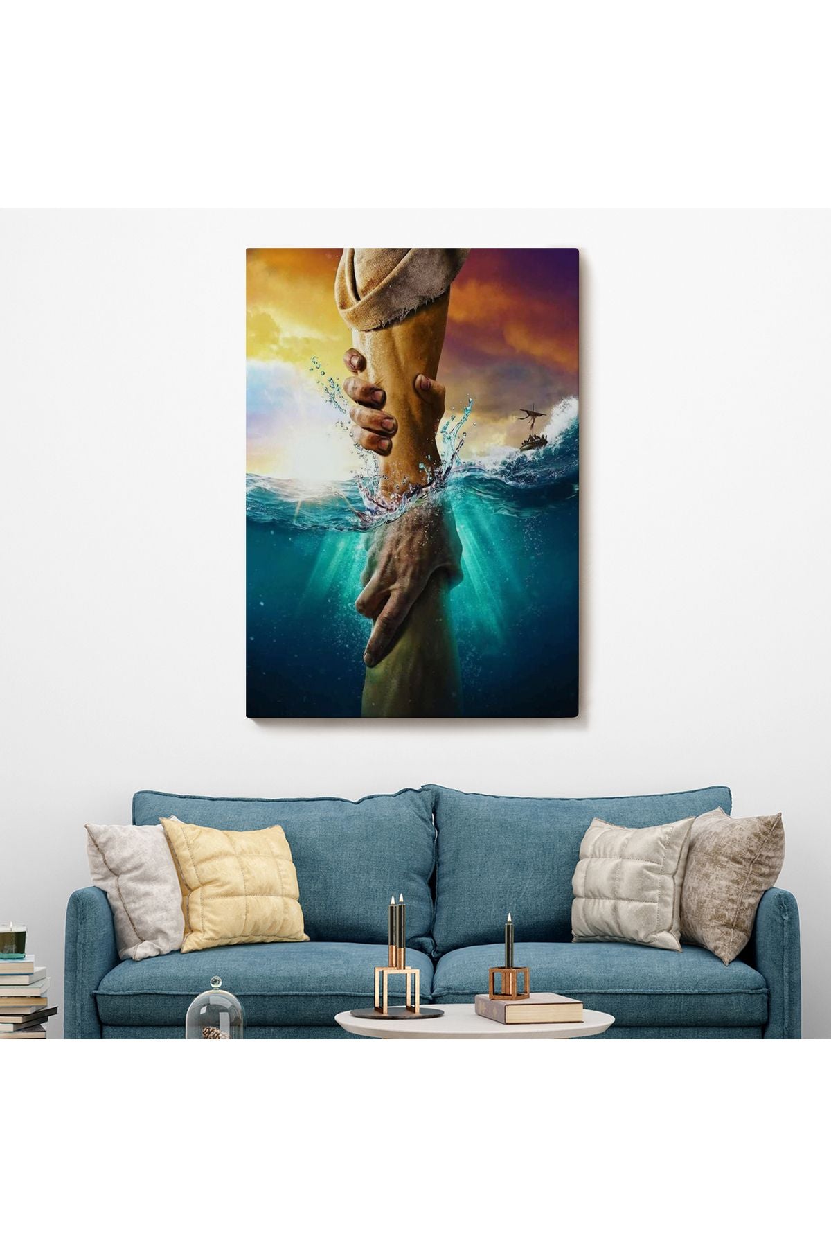 İsa’nın Eli Tuval Kanvas Tablo-5222