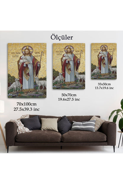 Cennetin ve Sonsuzluğun Yeşil Otlakları Duvar Tablosu, Büyük Gregory-6113