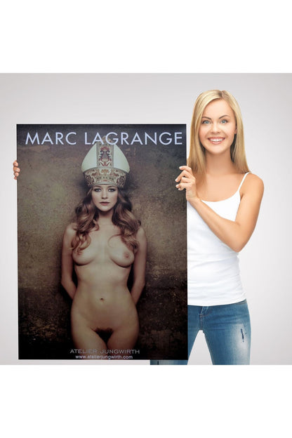 Marc Lagrange.'in Orijinal Sergi Afişi Duvar Tablosu-6384