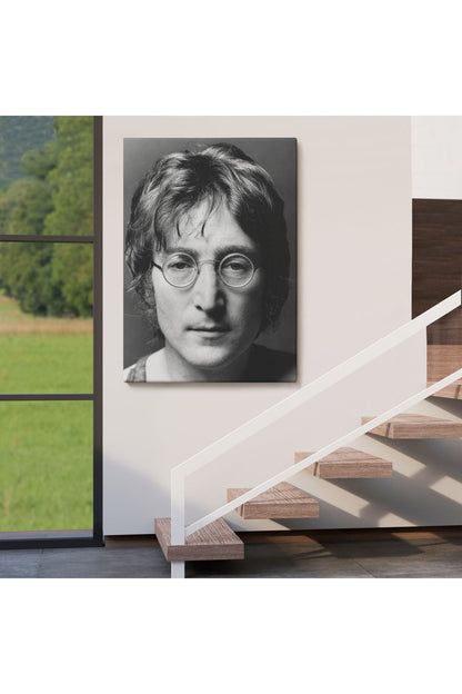 Özel Tasarım John Lennon Kanvas Duvar Sanatı Tablo-5303