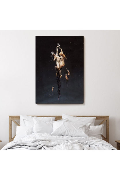 Luis Ricardo Falero İkiz Yıldızlar Tablosu-6239