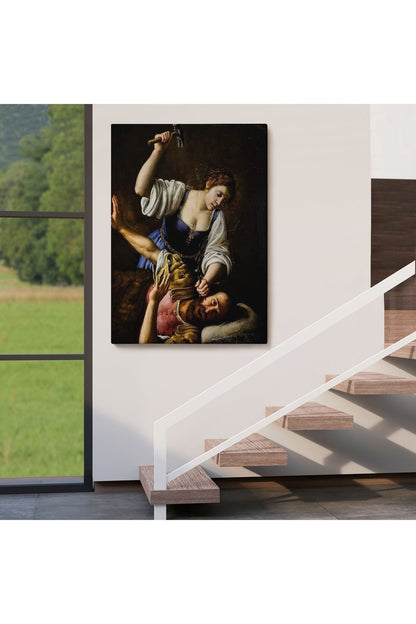 Giuseppe Vermiglio'un Jael And Sisera isimli Eseri Dekoratif Duvar Tablosu-6121