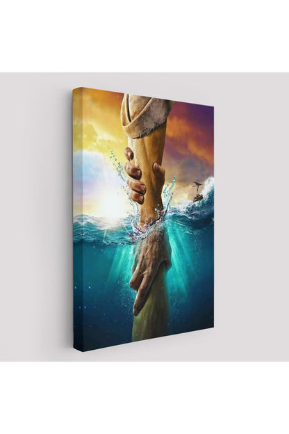 İsa’nın Eli Tuval Kanvas Tablo-5222