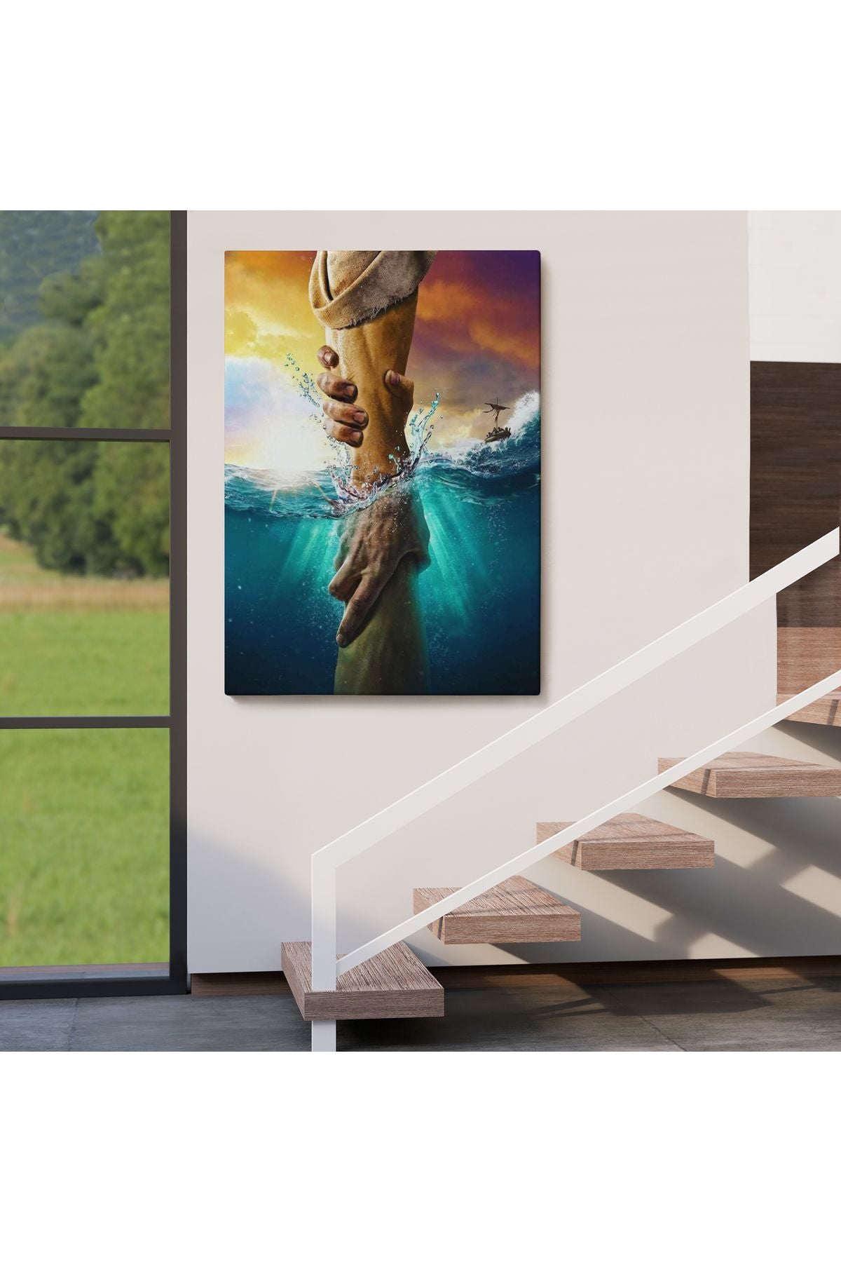 İsa’nın Eli Tuval Kanvas Tablo-5222