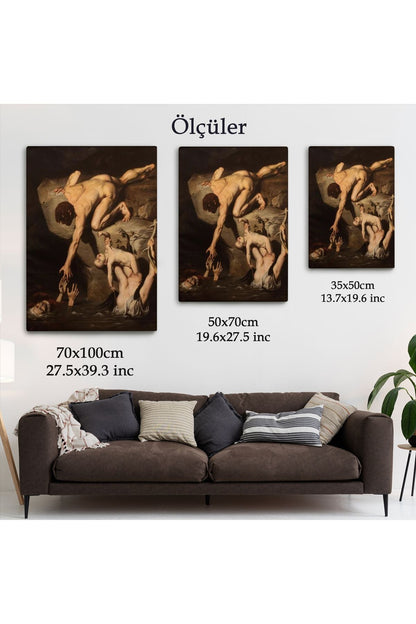 Joseph-désiré Court'un Nuh'un Tufanını Resmettiği 1826 Tarihli Tablo -6065