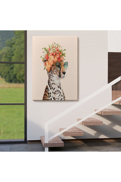 Kokoş Çıta, Çiçek Taçlı Sosyetik Çita Tablosu-6322