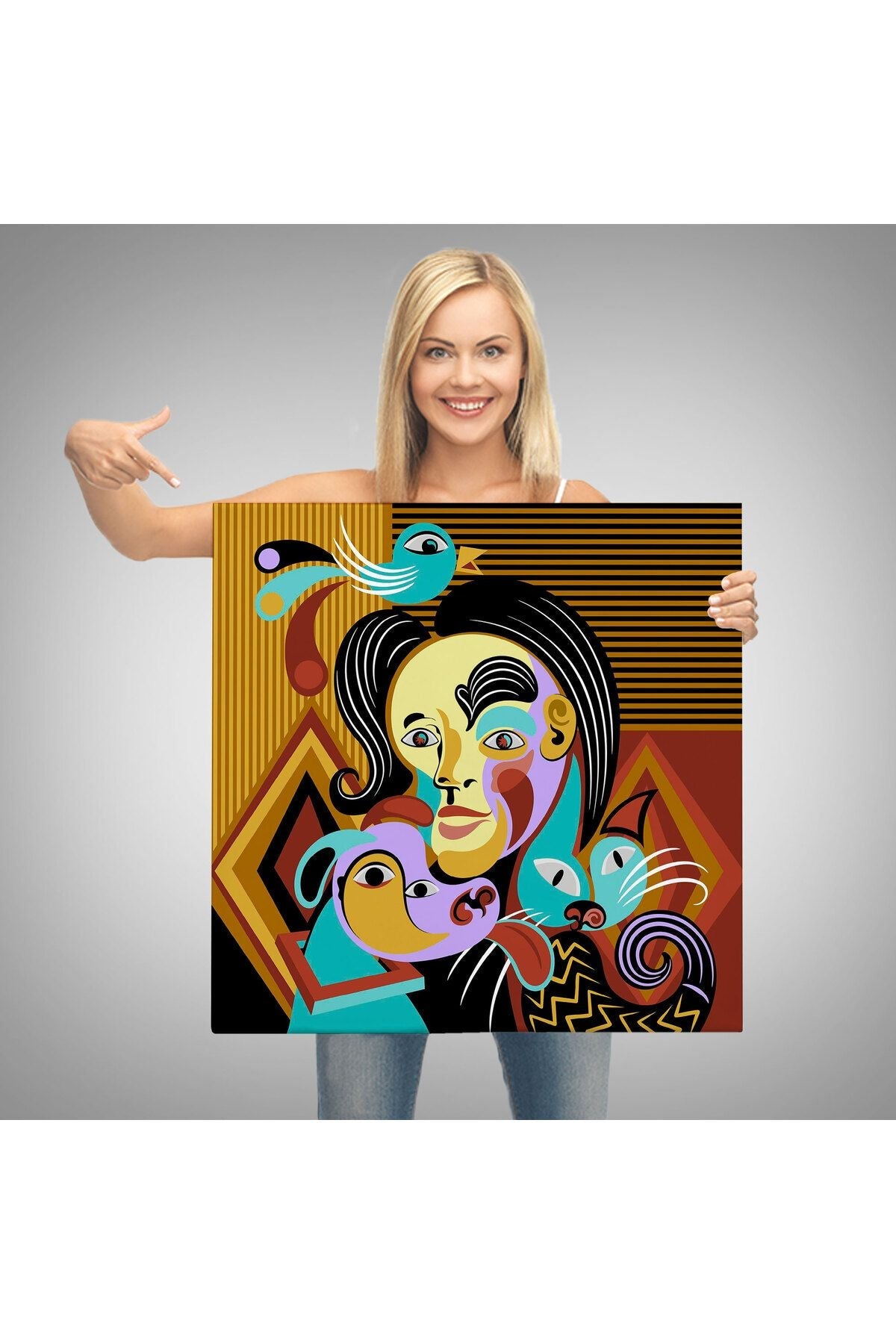 İkarus'un Düşüşü, Jacob Peter Gowy Kanvas Tablo-5856