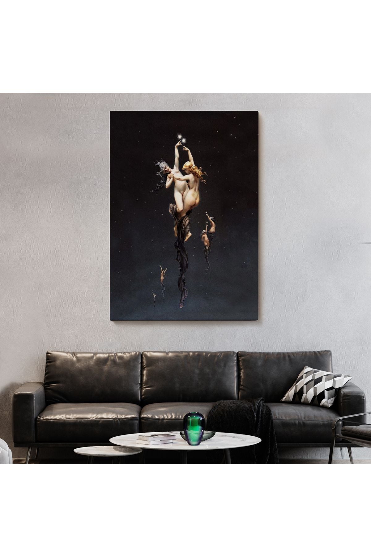 Luis Ricardo Falero İkiz Yıldızlar Tablosu-6239