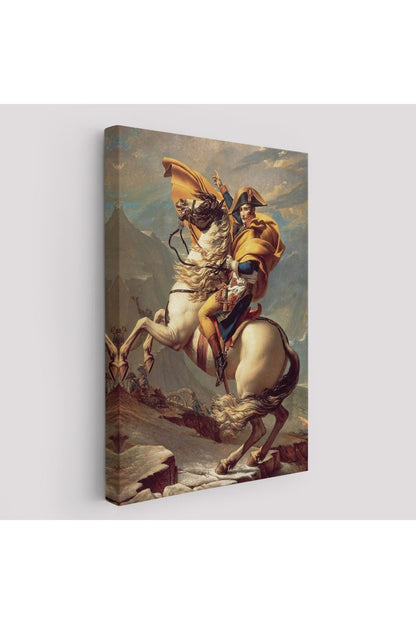 Alpleri Aşan Napolyon Duvar Tablosu-6011