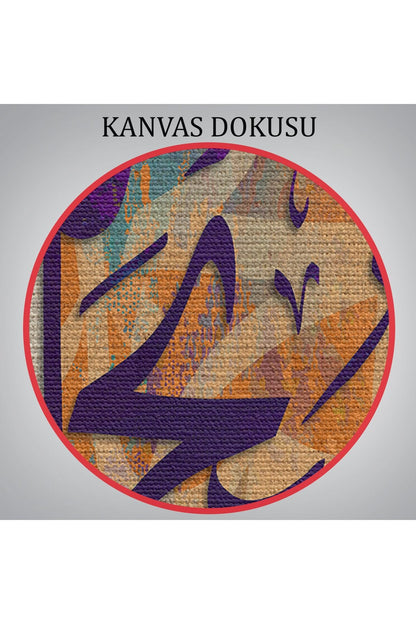 Hamd, Alemlerin Rabbi Allah'adır Fatiha Suresi 2.ayet Yazılı Tablo-3367