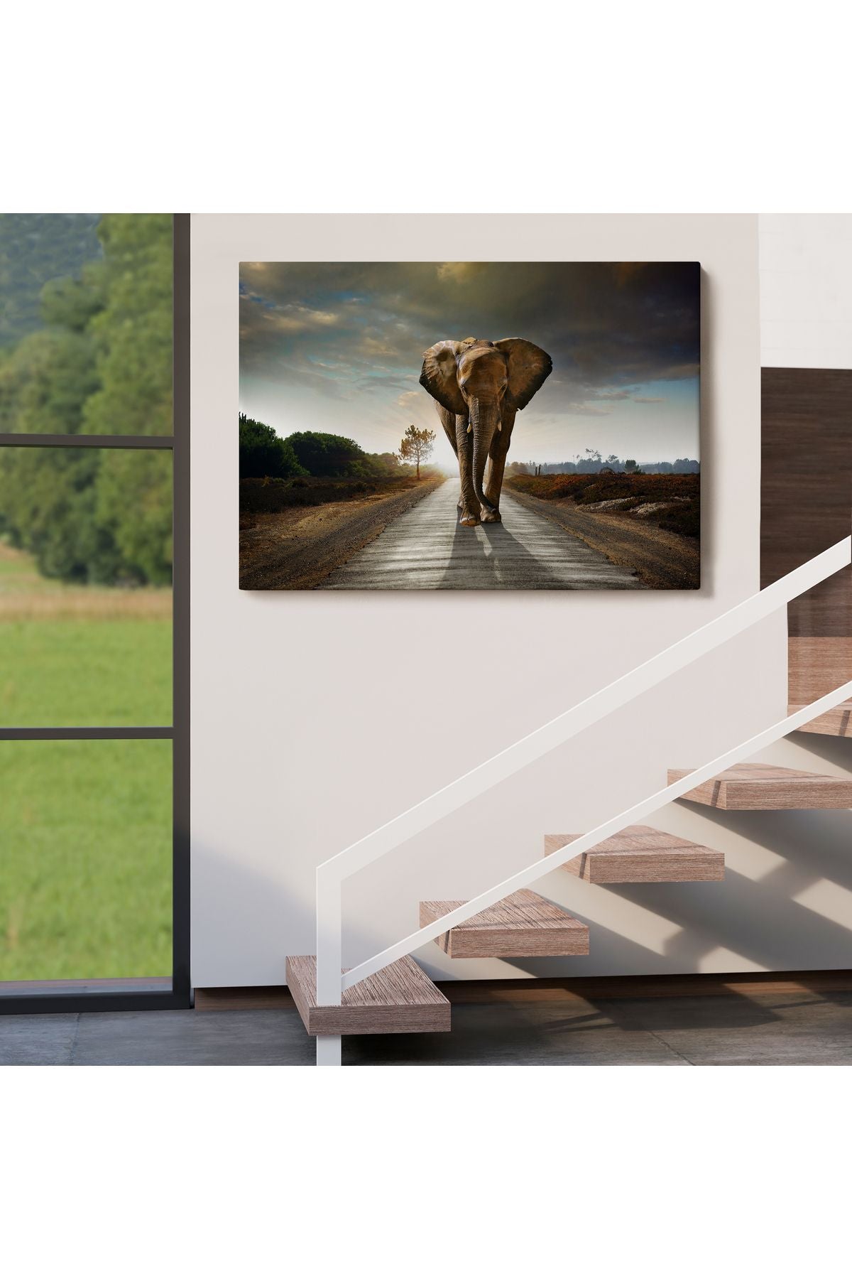 Fil Dekoratif Kanvas Tablo 1118