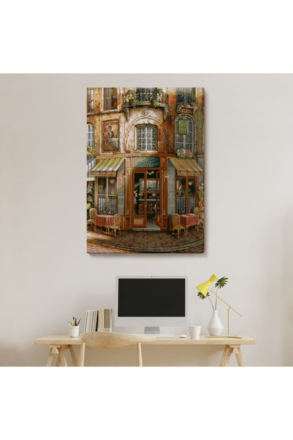 Le Petıt Bıstro Kanvas Duvar Tablosu-6062