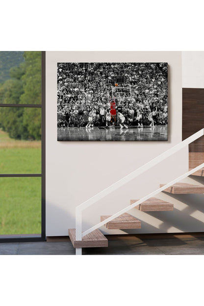 MLT Brnd product092 Michael Jordan Üçlük Şutu Kanvas Tablo-5139