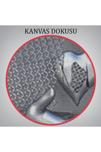 Modern Duvar Dekoru, Romantik Beden, Aşk Sanatı, 3D Efektli Gümüş Kanvas Tablo-5358