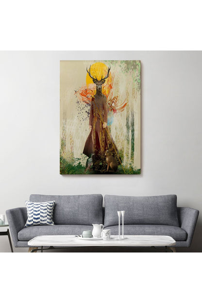 modagos067 Volker Rossenbach'in Ormanın Efendisi İsimli Tablosu-6057