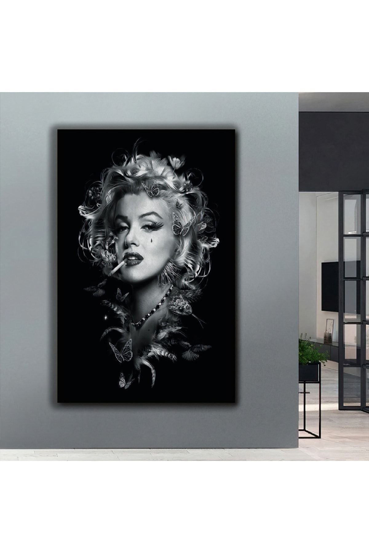 Marilyn Monroe Güzellik Kanvas Tablo