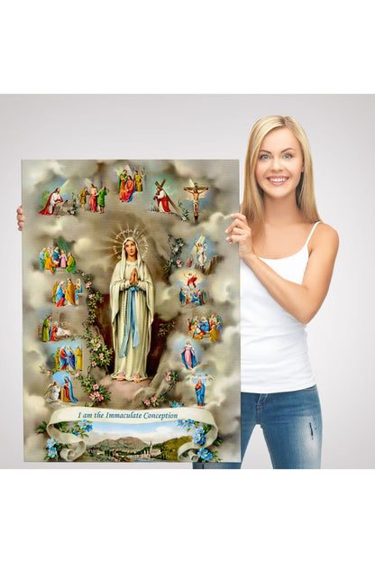 Hristiyan Doğum Duvar Tablosu-6125