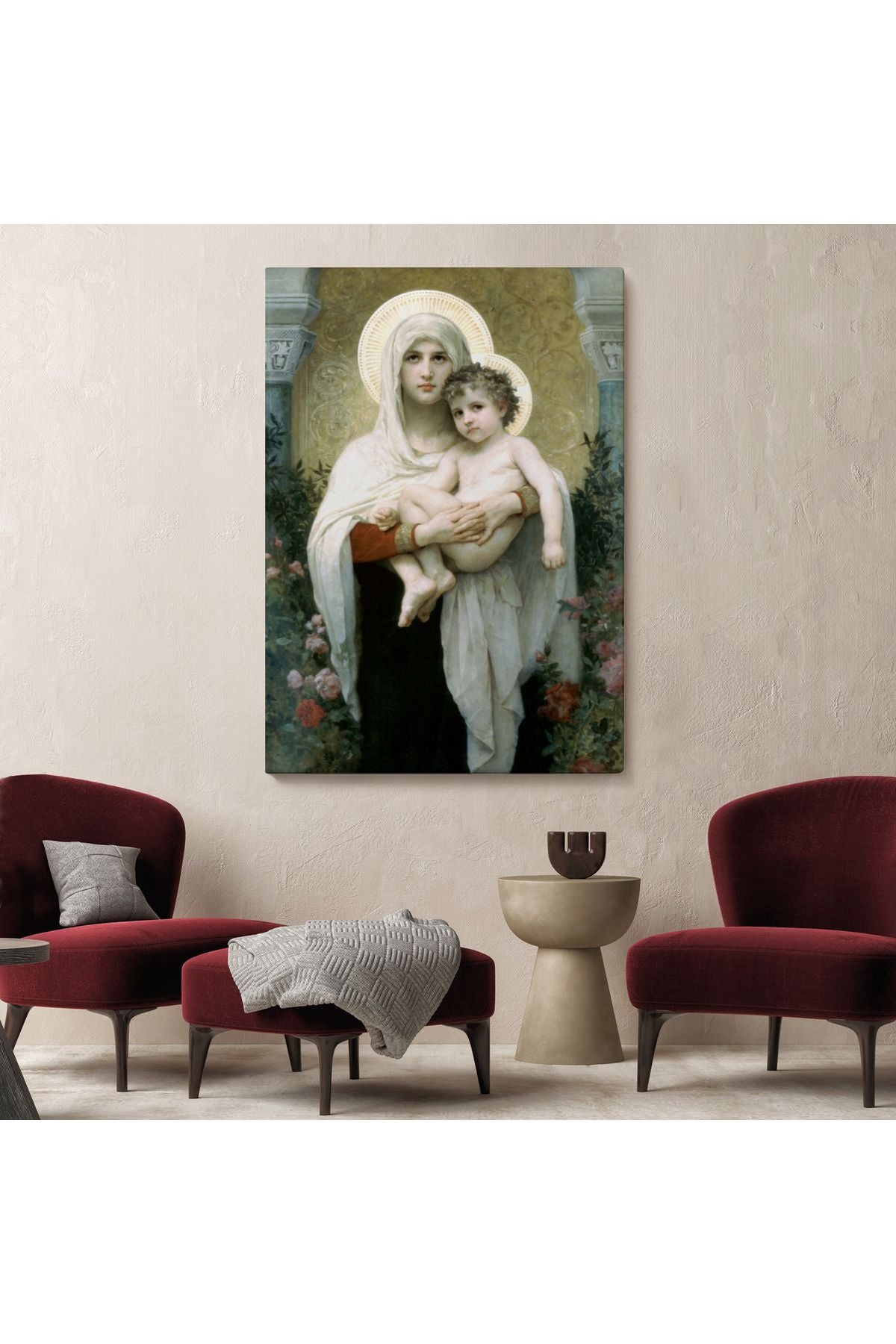 Meryem ve Oğlu İsa Tablo - Jesus Christ -6438