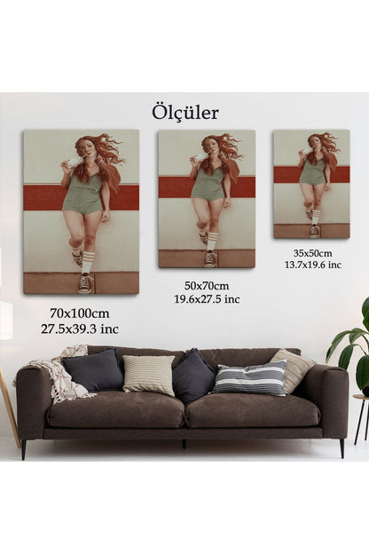 Günümüz Modern Venüsü Dekoratif Duvar Tablosu-6137