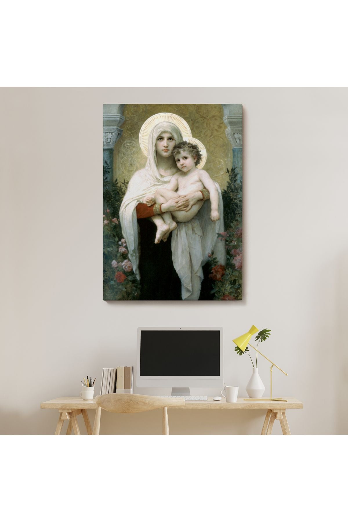 Meryem ve Oğlu İsa Tablo - Jesus Christ -6438