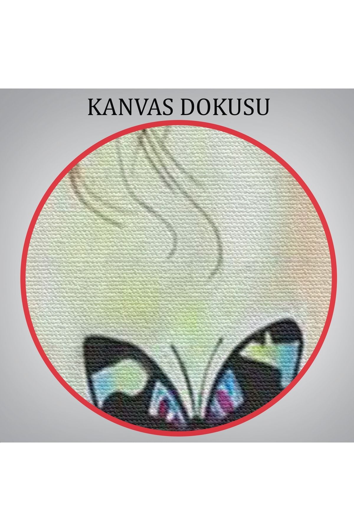 Kanvas Tablo, Duvar Dekoru, Güzel Kadın ve Kelebek Detayları 6330 BUNGKNV