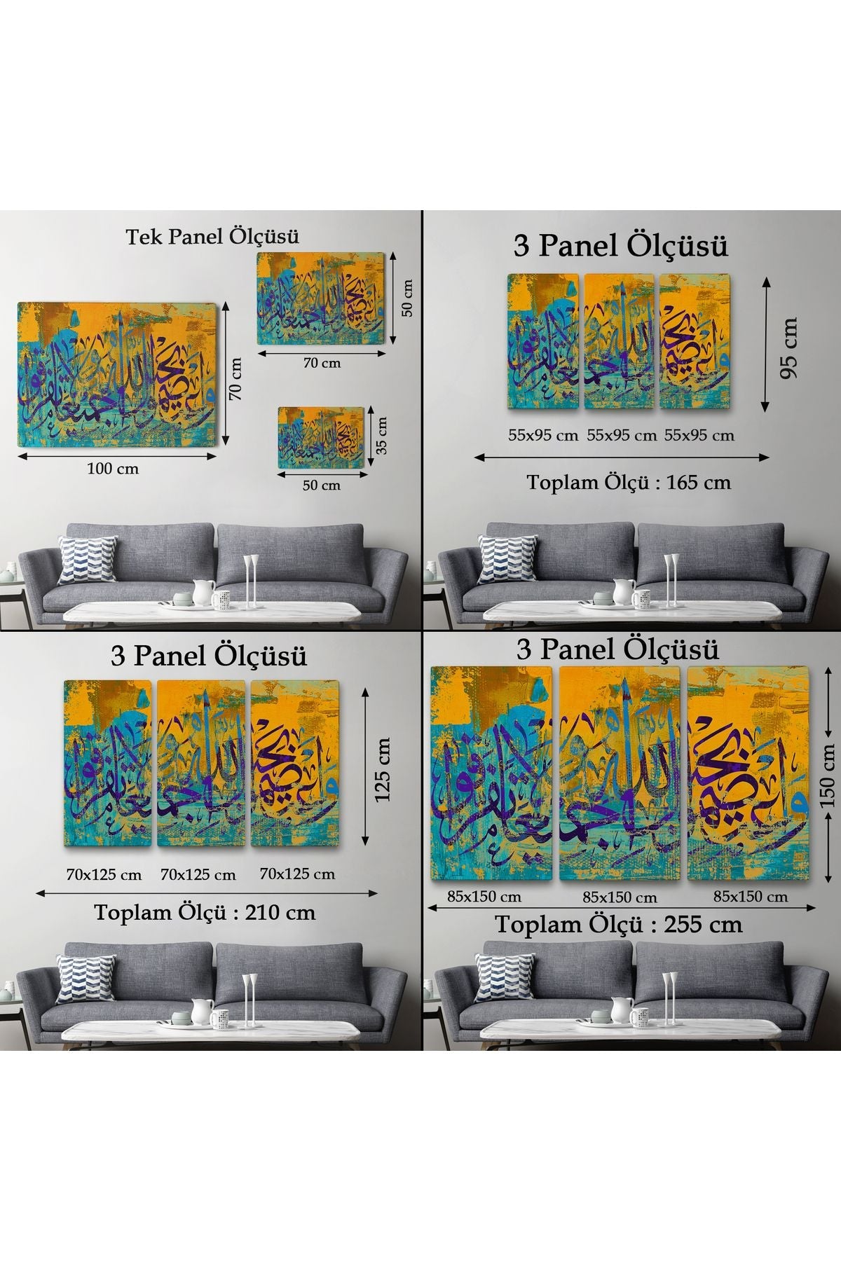 Hep Birlikte Allah’ın İpine Sımsıkı Sarılın;(Ali İmran 103)Tablo-3294