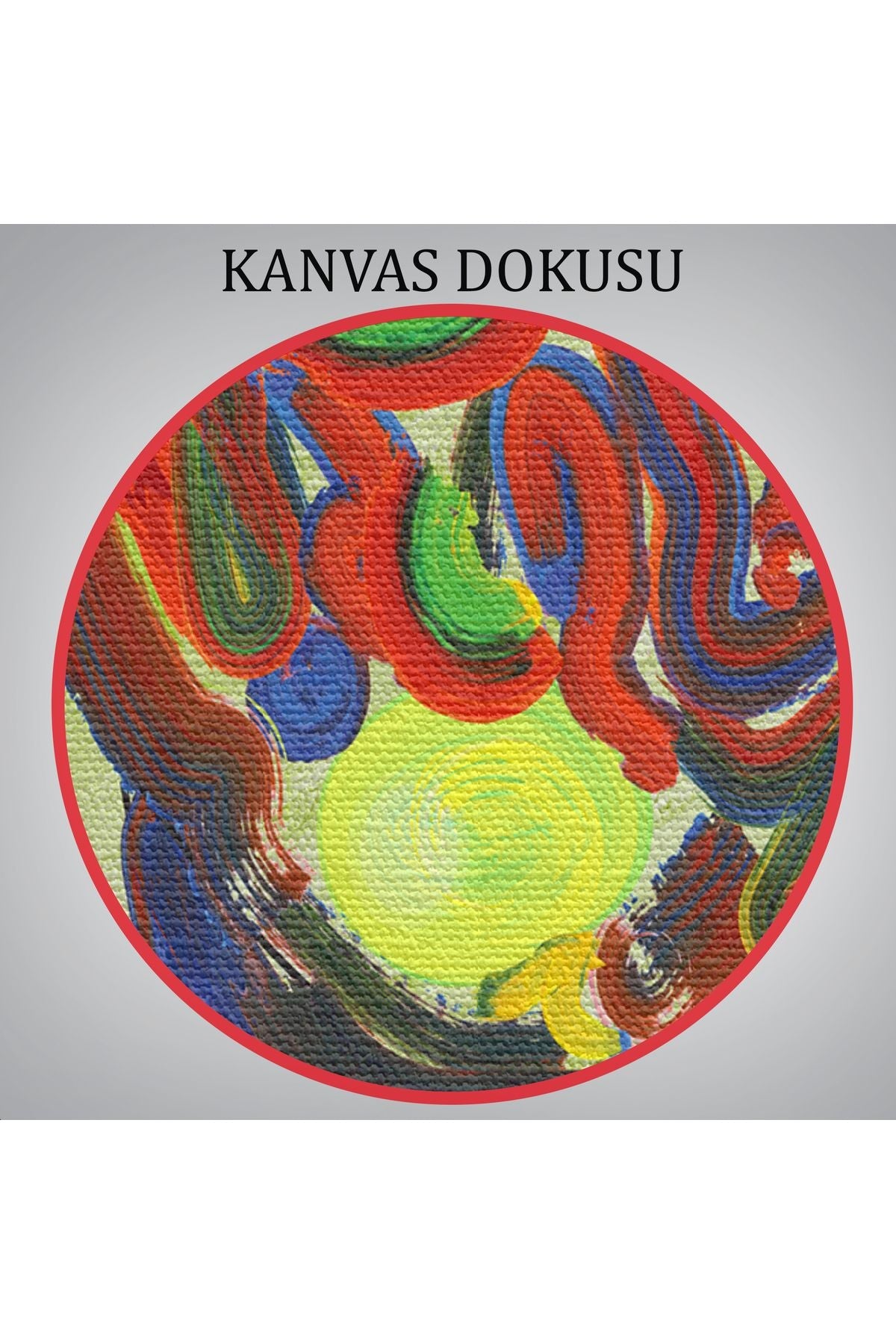 HG Renkli Kadın Modern Duvar Tablosu-6005