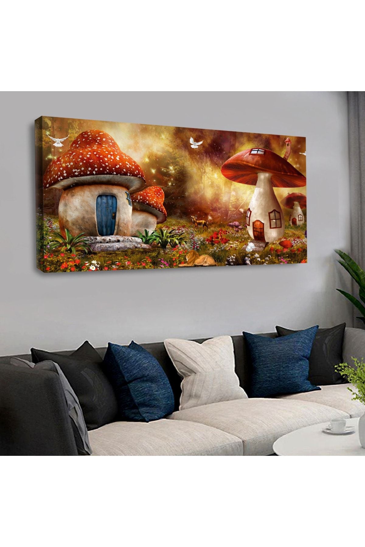 Kanvas Şirinler Köy Evi