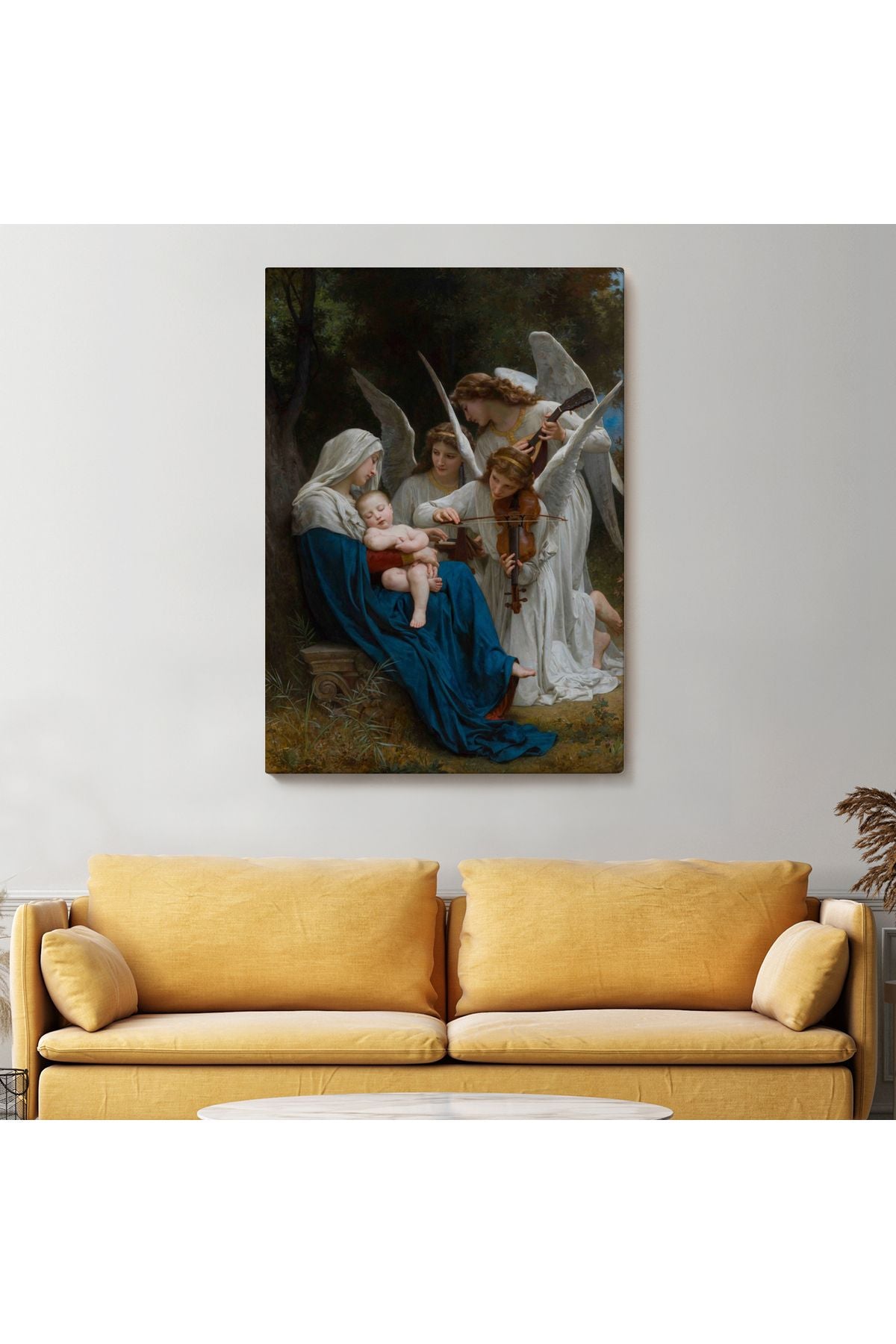 YB Song of the Angels, Meleklerin  Şarkısı Dekoratif Duvar Tablosu-6123