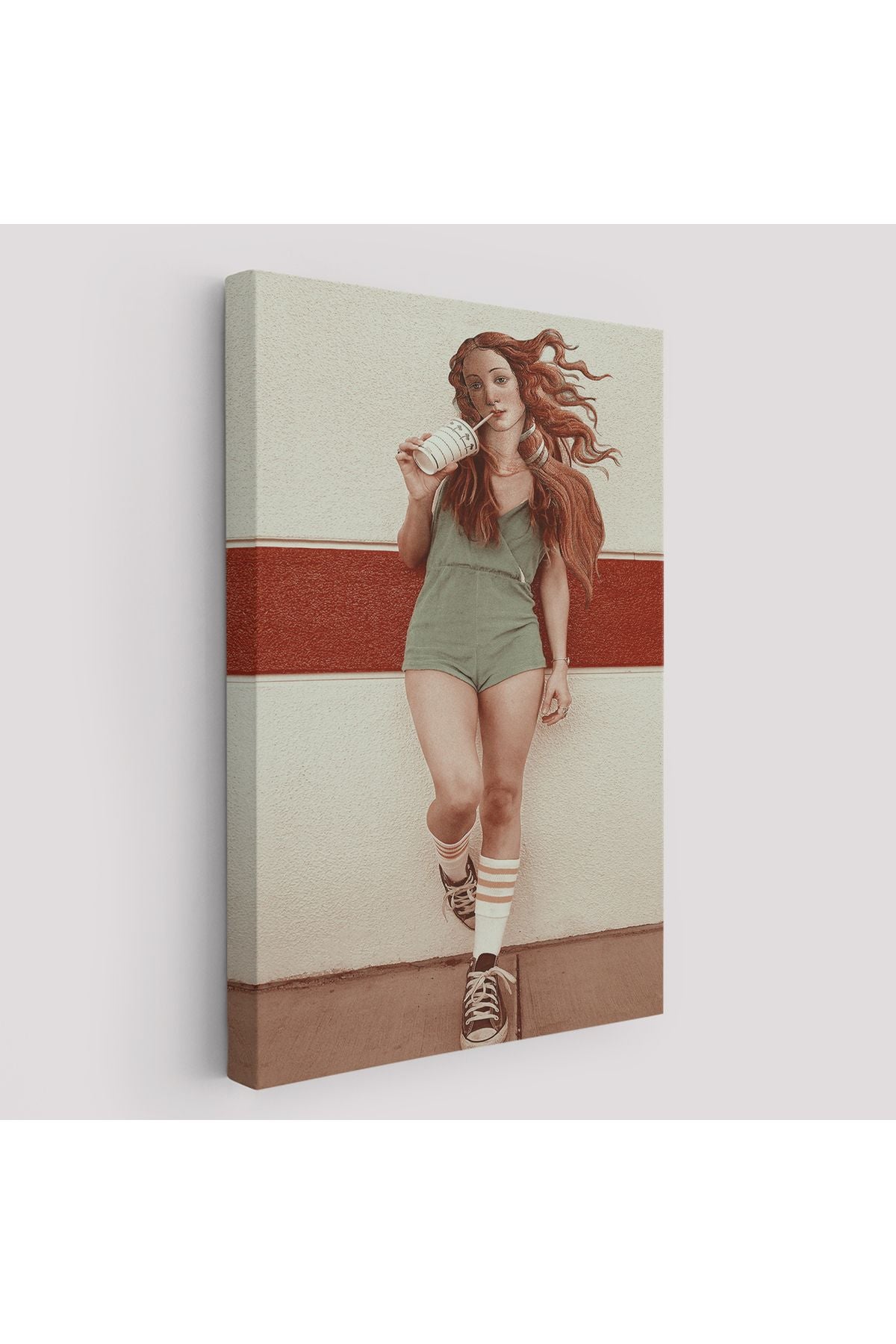 Günümüz Modern Venüsü Dekoratif Duvar Tablosu-6137