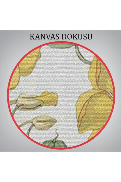 arg001 seri Nasturtium Çiçeği Kanvas Tablo-5206