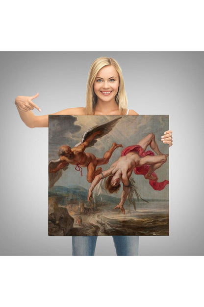 İcarus'un Uçuşu Dekoratif Duvar Tablosu-5859