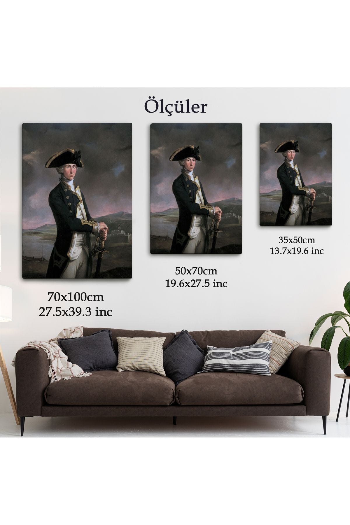 İngiliz Amiral Horatio Nelson Dekoratif Duvar Tablosu-6227