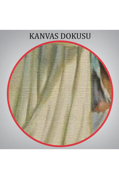 Rab İsa Binlerce Kişiyi Birkaç Ekmek ve Balıkla Doyuruyor Tablo Jesus Christ -6386