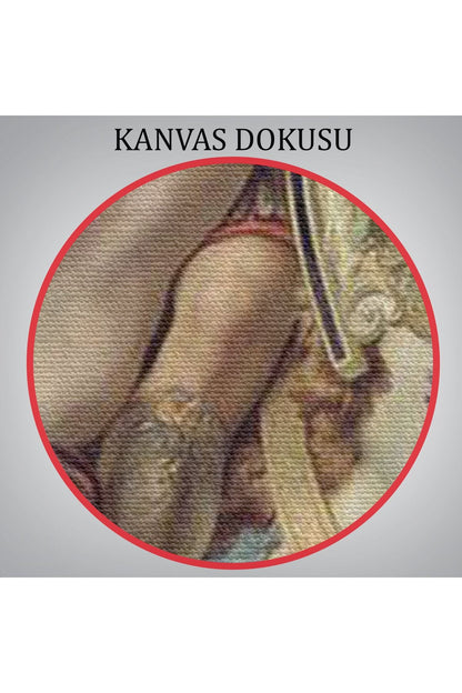 Joseph Paul 'un Ruggiero ve Angelica Tasviri Duvar Tablosu-6218