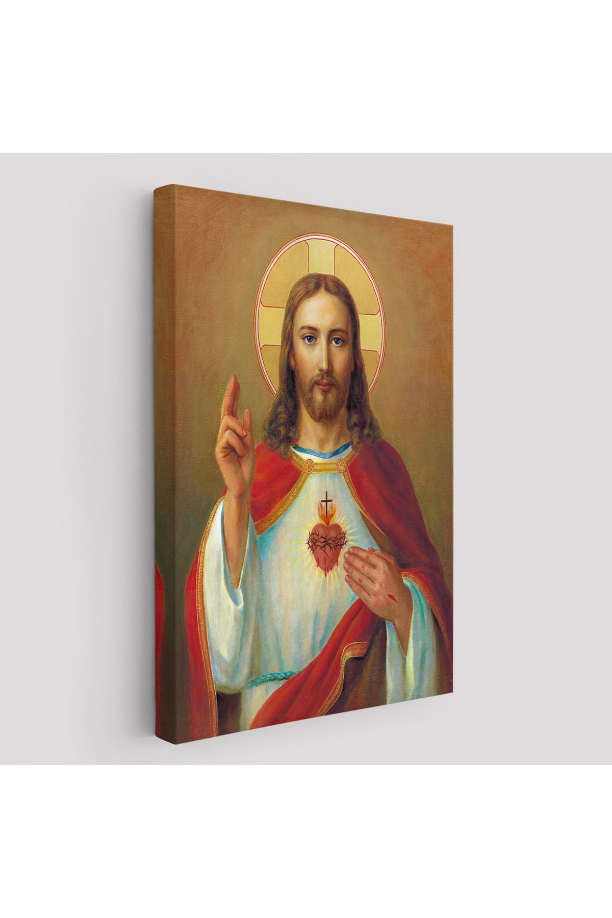 İsa'nın En Kutsal Kalbi Tablosu - The Most Sacred Heart Of Jesus-6478