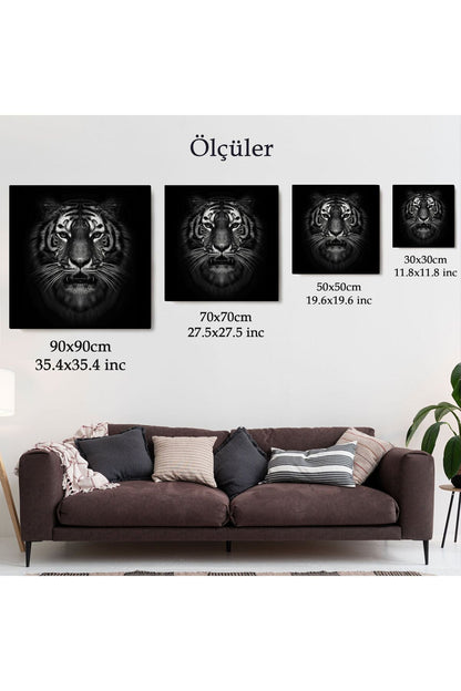 Kaplan Dekoratif Kanvas Tablo-5808