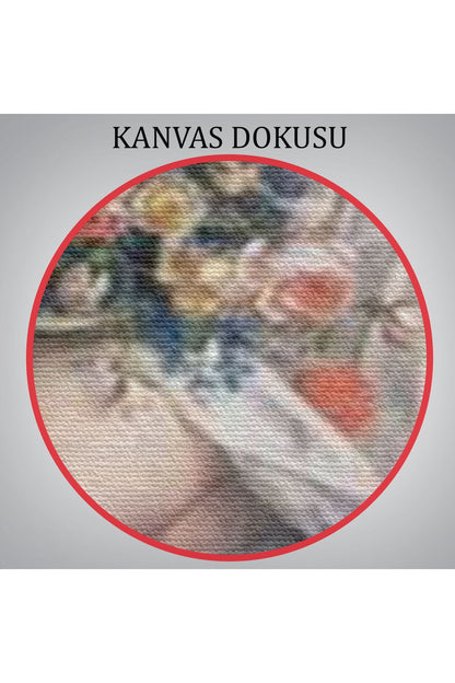 Küçük Melekler ve Annesi Duvar Tablosu-6395