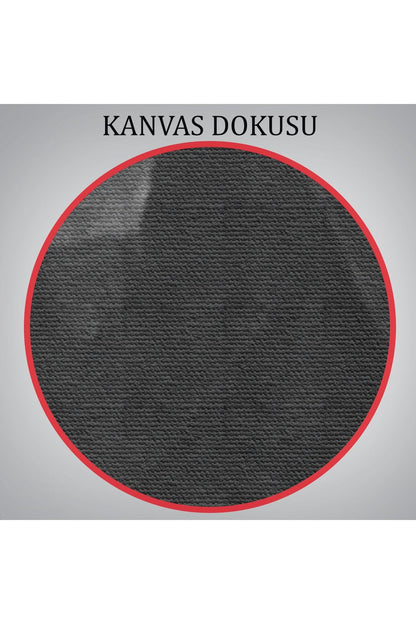 Atatürk Portre Tablosu Mustafa Kemal Atatürk Dikdörtgen Dekoratif Kanvas Tablo-FÜ-146