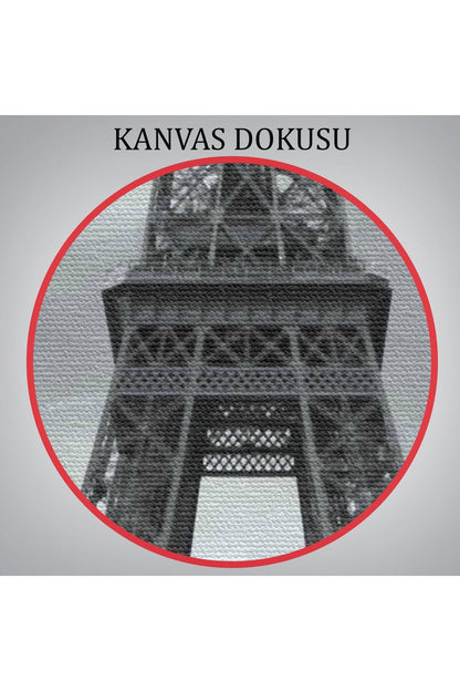 Fransa Paris Eyfel Kulesi Duvar Tablosu-6444