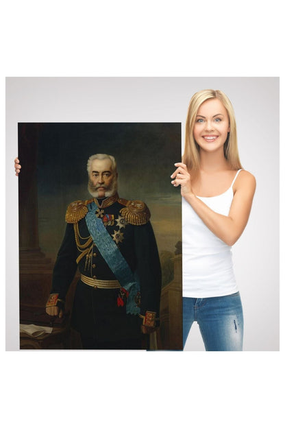 Kanvas, Duvar Tablosu, Dekoratif, Alexander Vladimirovich Rus İmparatorluk Generali 6359 EGKNV