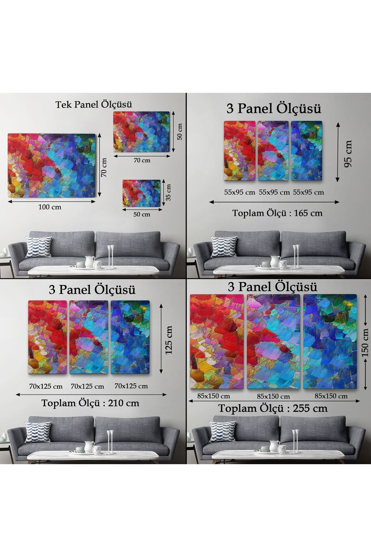 Kalp Isırığı Dekoratif Kanvas Duvar Tablosu-3571