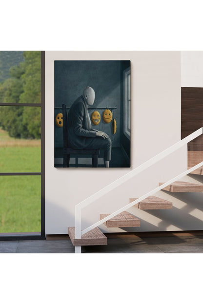 Gerçeküstü Psikolojik Trans Kanvas Tablo-5299