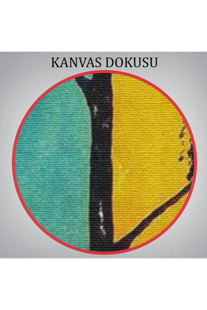 Gece Gündüz Sürreal Duvar Tablosu-6357